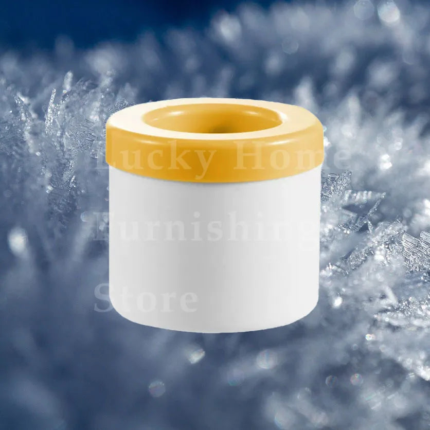 Molde de Hielo Redondo de Silicona - Hielera Práctica para Todos los Usos