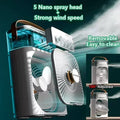 Portable Fan with LED lights
