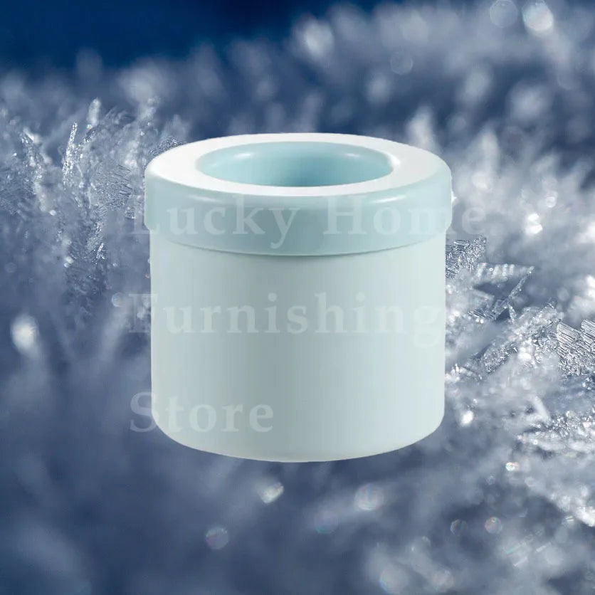 Molde de Hielo Redondo de Silicona - Hielera Práctica para Todos los Usos