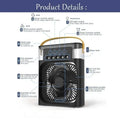 Portable Fan with LED lights