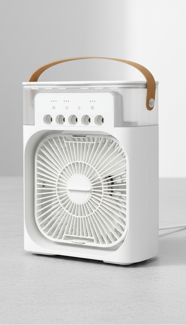 Portable Fan with LED lights