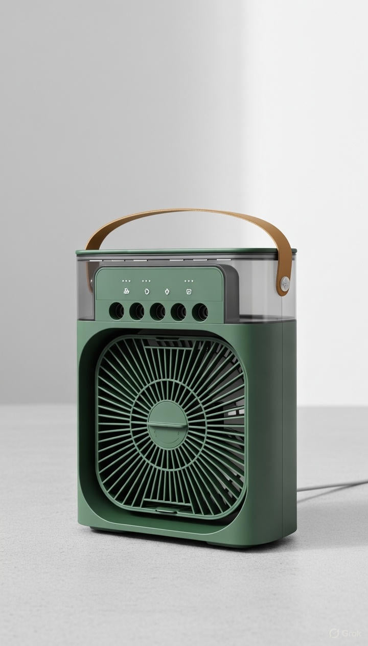 Portable Fan with LED lights